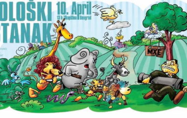 Ecological Uprising protest April 10 Belgrade