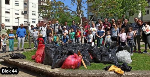 Roll Up Your Sleeves campaign eko straza belgrade block 44