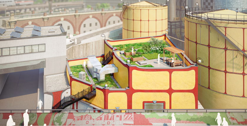 Vienna excess wind power district heating