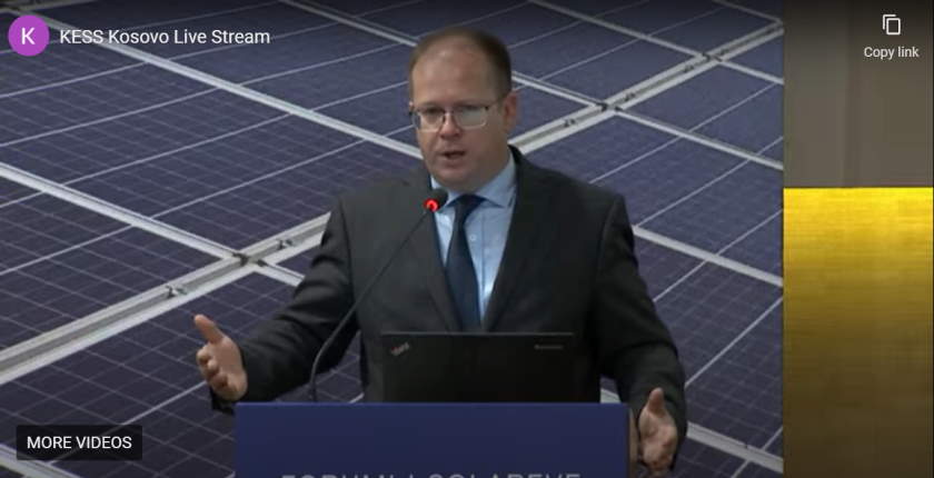kosovo solar forum Lorik Haxhiu self consumption prosumers 250 MW