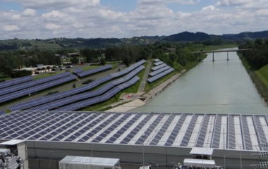 DEM Slovenia largest hydropower plant solar power
