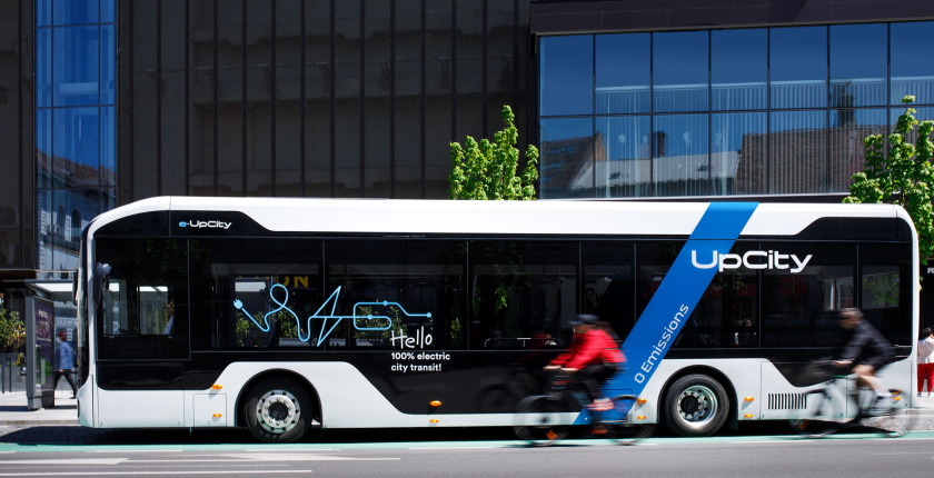 Romanian e-UpCity electric bus passes tests urban transport