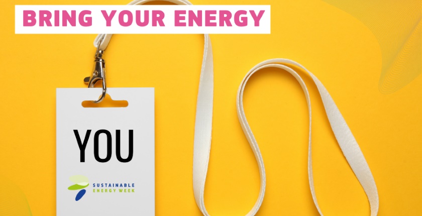 Secure spot registration EU Sustainable Energy Week EUSEW