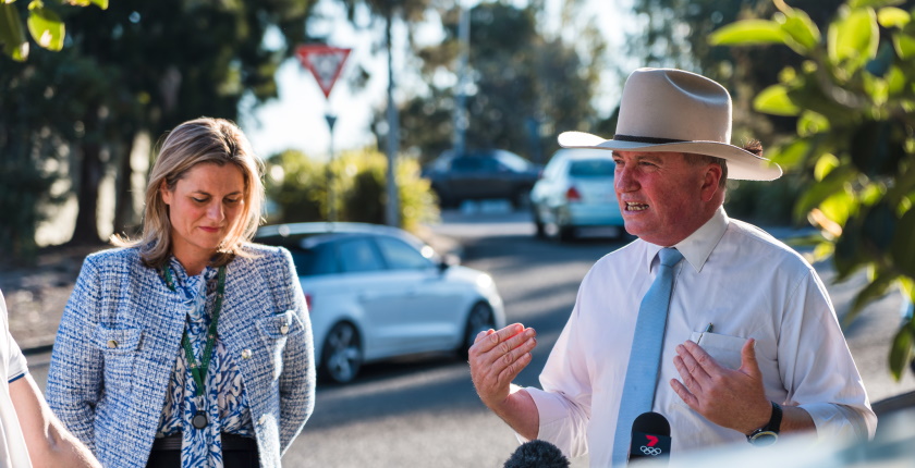 australia barnaby joyce net-zero goal coal cop climate