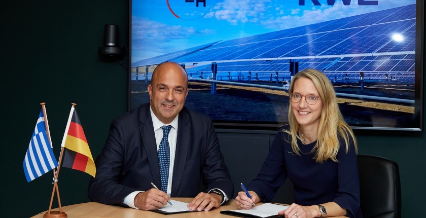 RWE Renewables 2 GW solar deal Greece PPC Renewables