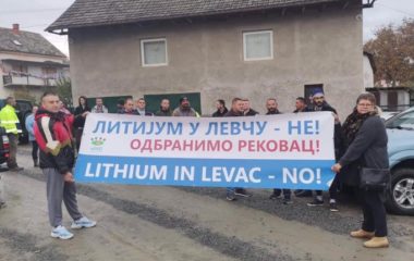 Villages Serbia demonstrating arrogant investors lithium explorers