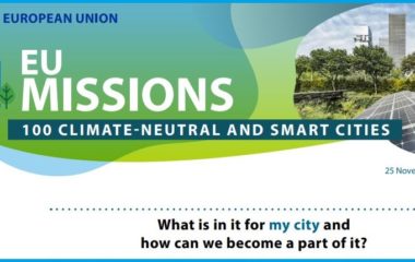 Euroepan Commission invites cities to to join European Mission on Climate-Neutral, Smart Cities