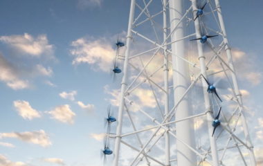 Micro wind turbines telecom towers energy independent MOWEA