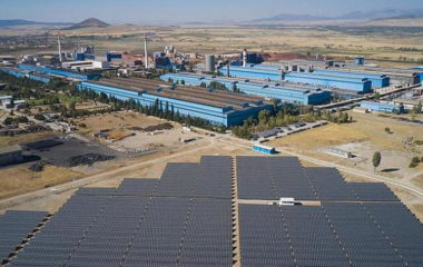 Turkish aluminum producer solar power plants net zero emissions