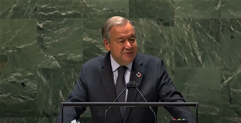 Guterres: The global energy system is broken, fossil fuels are dead end