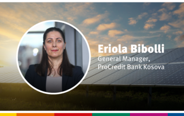 Eriola Bibolli General Manager ProCredit Bank Kosovo