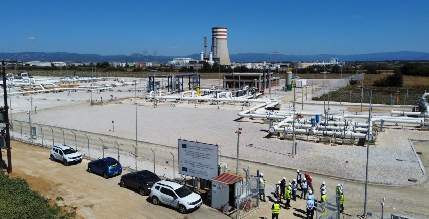 Gas interconnector Greece Bulgaria commercial operation October 1