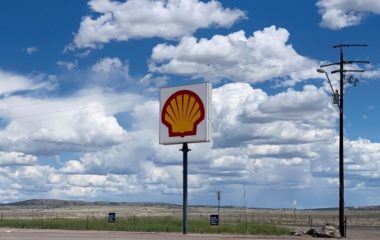 Big Oil companies with greenwashing PR represent as environmentally responsible