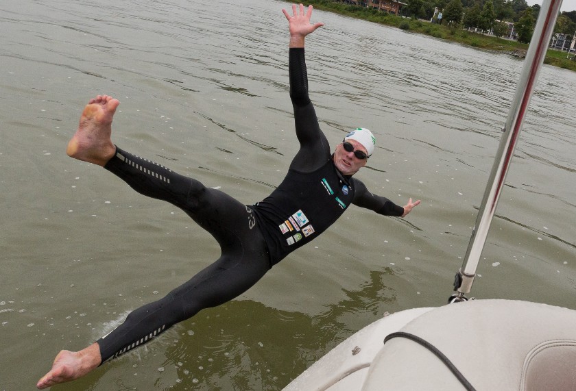 Activists scientists swimming professor