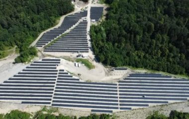 Solar power plant built on site of former Trbovlje coal mine