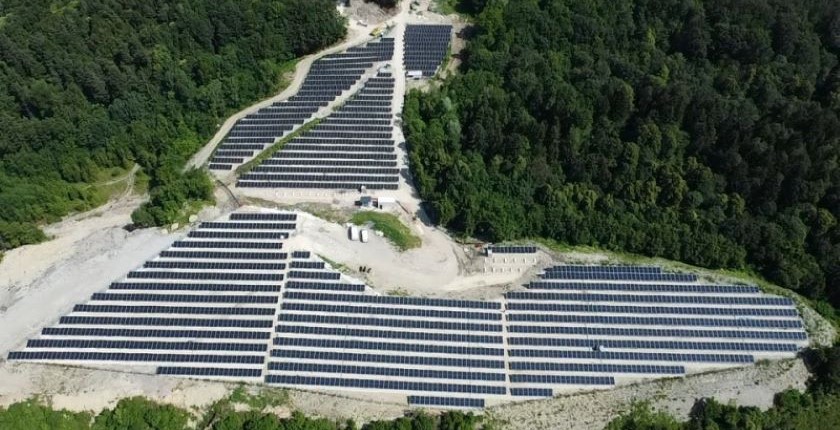 Solar power plant built on site of former Trbovlje coal mine