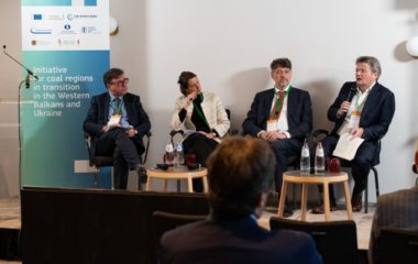 Coal regions Western Balkans Ukraine funds just transition
