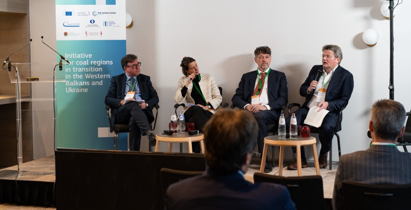 Coal regions Western Balkans Ukraine funds just transition