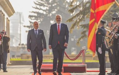 North Macedonia Albania joint projects energy gas renewables