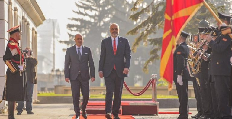 North Macedonia Albania joint projects energy gas renewables