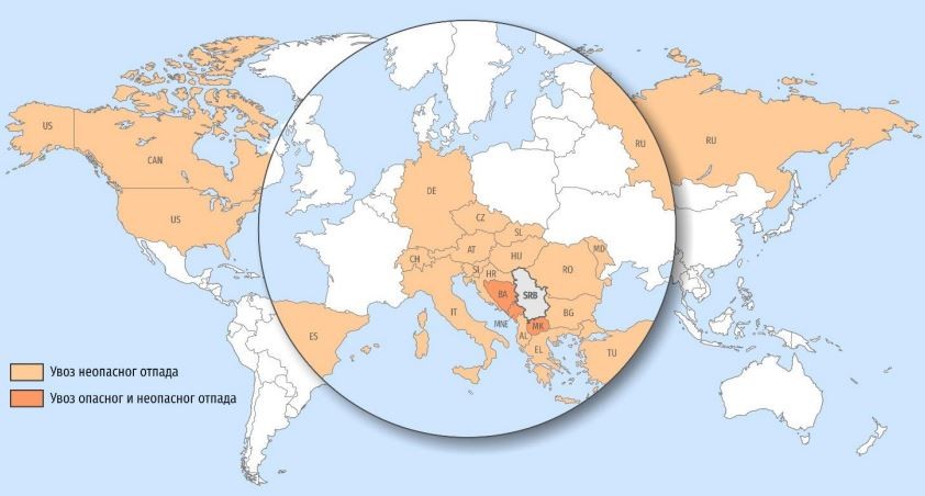 vinca sanitary landfill waste management 2021 report sepa waste import