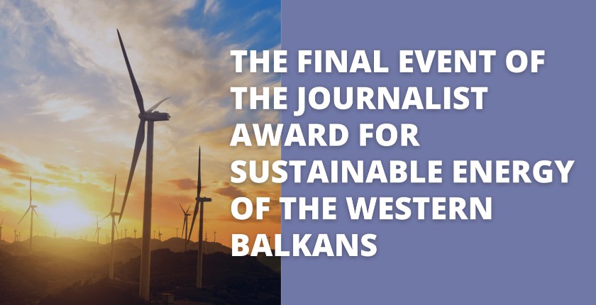 BGEN reporter won Western Balkans Sustainable Energy Journalism Award