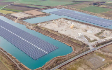BayWa r.e. largest floating solar power plant Central Europe