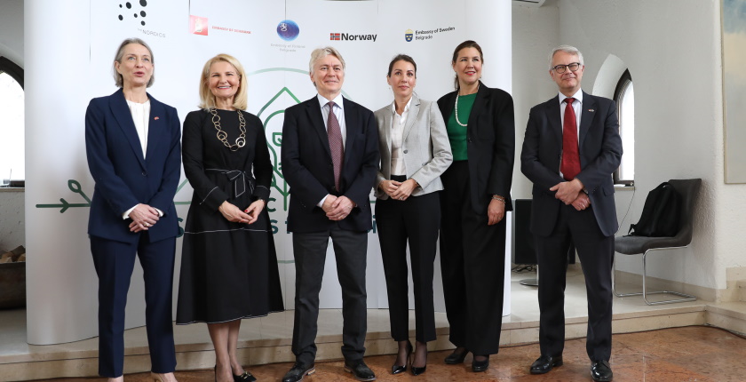 Nordic Green Norway Ambassador Gjelstad Green shift Serbia economic interest