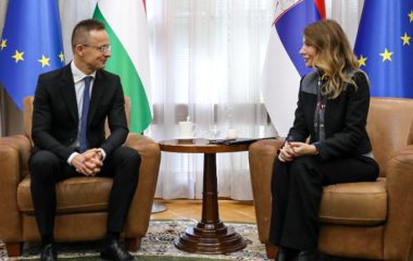 Szijjártó djedovic Hungary Serbia power transmission cooperation