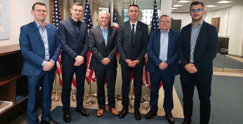 Kosovo delegation visits US cybersecurity cooperation