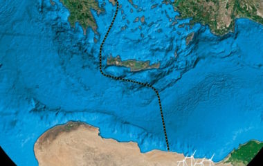Masdar green energy developer Greece Egypt subsea power link