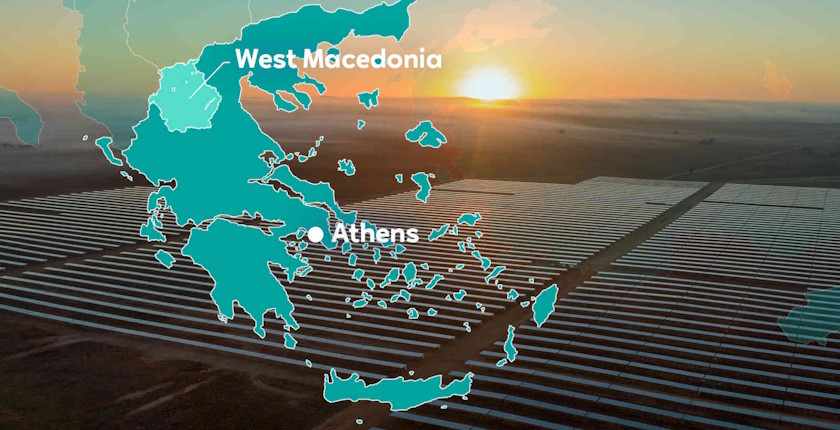 RWE PPC start building three solar parks former lignite mine Greece
