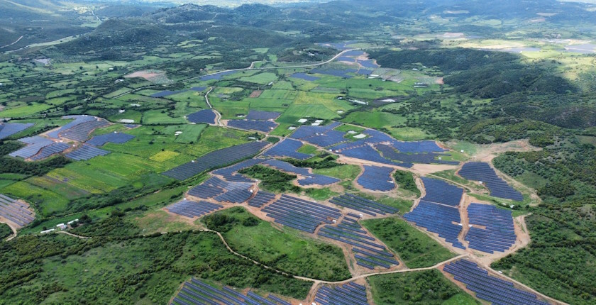 Photovoltaic cluster 110 MW Western Greece