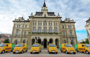 Post of Serbia introduces first electric vehicles novi sad