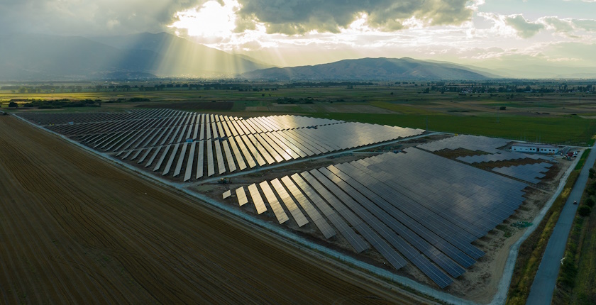 Biggest solar power plant Western Balkans completed Novaci North Macedonia