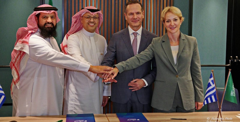 Greece Saudi Arabia power interconnection joint venture