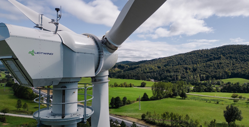 LEITWIND LTW42 250 kW, the third wind turbine installed in the entire state of Slovenia