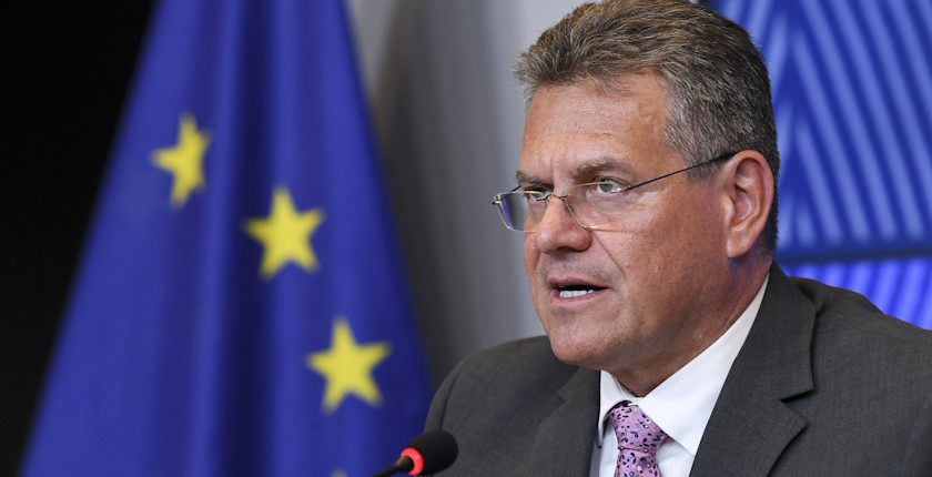 Sefcovic EU to start proper implementation European Green Deal