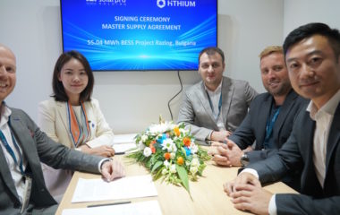 Hithium Solarpro rinalfa battery bess bulgaria