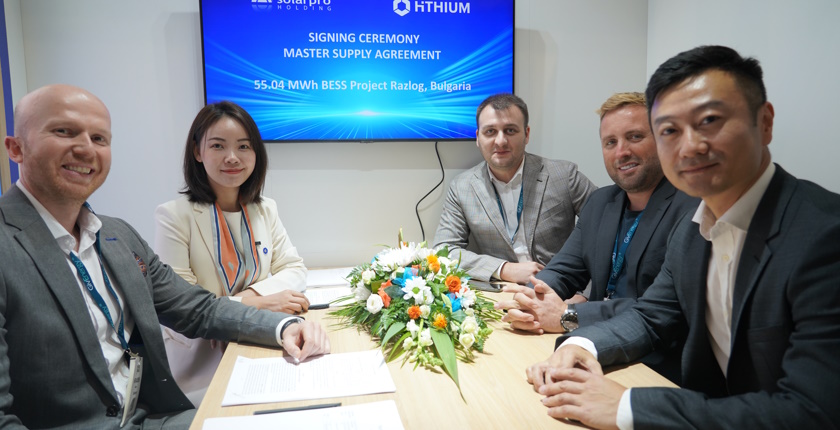 Hithium Solarpro rinalfa battery bess bulgaria