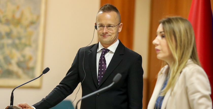 Hungary Slovenia Serbia electricity gas oil pipeline djedovic dedovic szijjarto