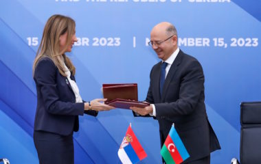 serbia azerbaijan natural gas memorandum djedovic