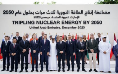 22 countries COP28 tripling nuclear capacity by 2050