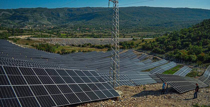 First ground-mounted solar energy plant begins operation in Montenegro