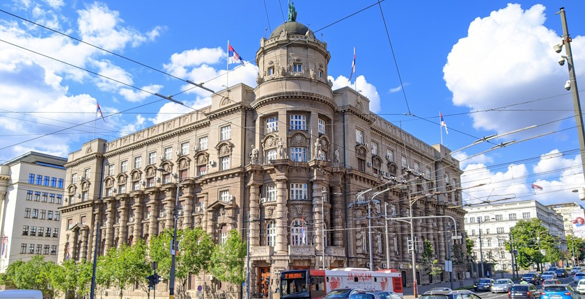 Serbia green bond transport water wastewater