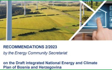 bih necp draft energy community secretariat recommendations