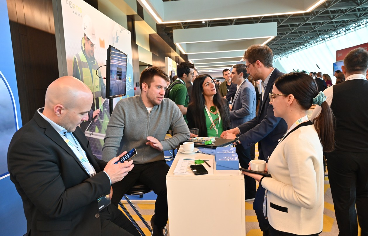 BEF exhibition and networking area is a perfect spot to present you product, service or project