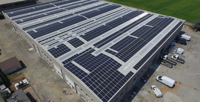 724kwp, Alkion Terminal, Savona, Italy, installed by GM Solar Energie, SolarEdge