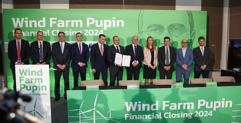 Enlight completes financing wind power Pupin Serbia
