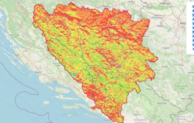 BiH drafts first interactive GIS map of locations vulnerable to forest fires